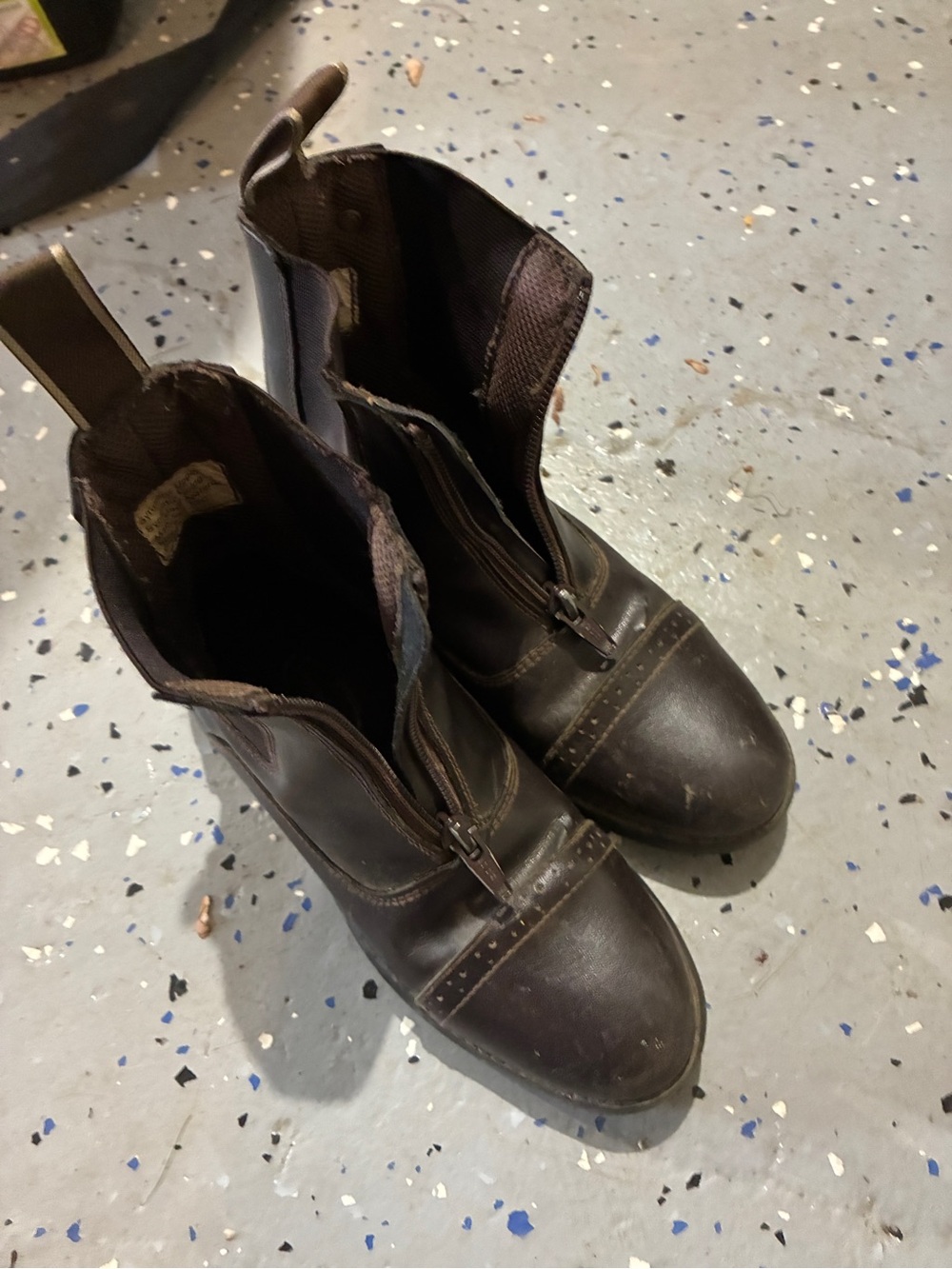 Kids equestrian riding boots 13